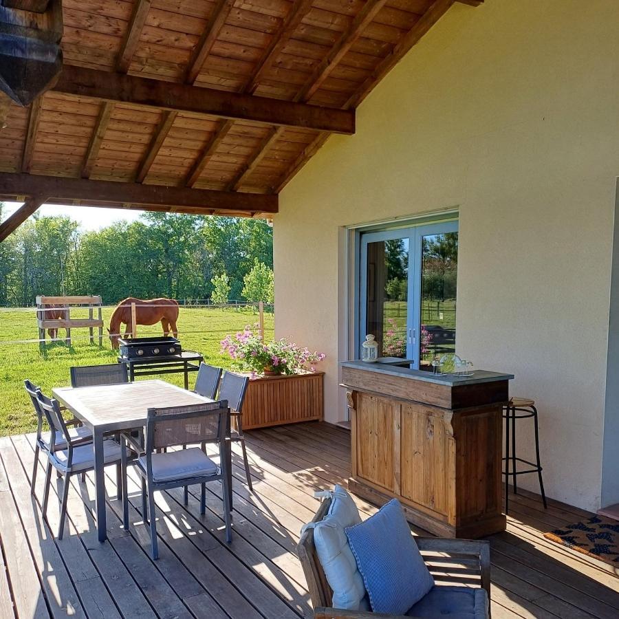 Domaine Du Boscq Villa Parleboscq Bagian luar foto